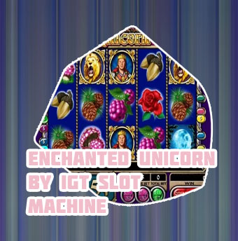 Enchanted unicorn slot machine