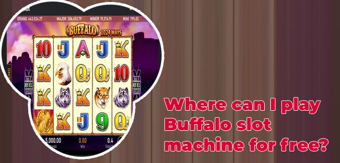 Play buffalo slots for real money