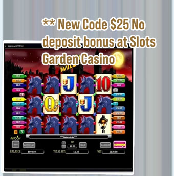Slots garden no deposit bonus codes september
