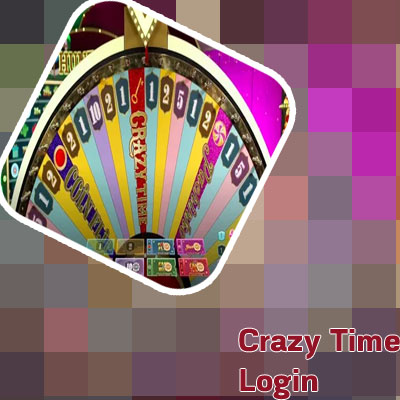 Crazy time login register